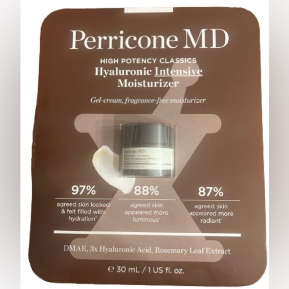 NIB Perricone MD High Potency Classics Hyaloronic Intensive Moisturizer, 1oz - Picture 1 of 4